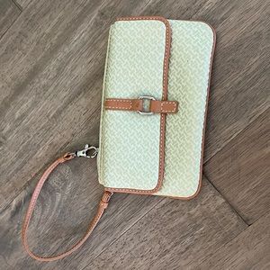 Talbots NWOT wristlet clutch, zipper pouch